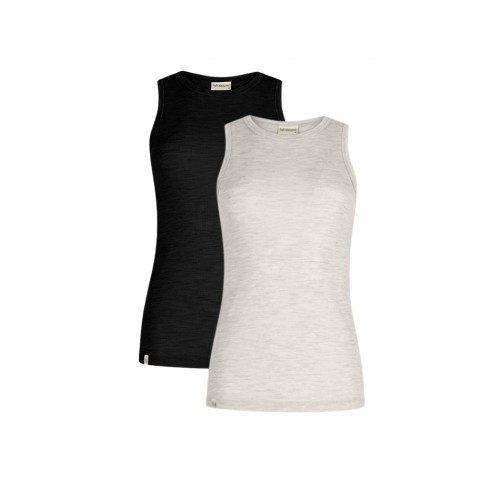 Tank Top Til Dame   100  Merino Uld   -pak Nature Melange