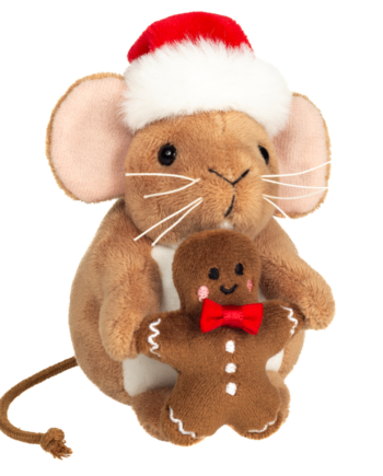 Teddy Hermann Julemus    Peberkagemand 11 Cm