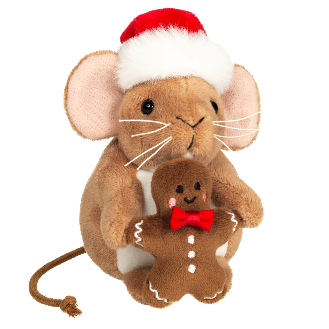 Teddy Hermann Julemus    Peberkagemand 11 Cm