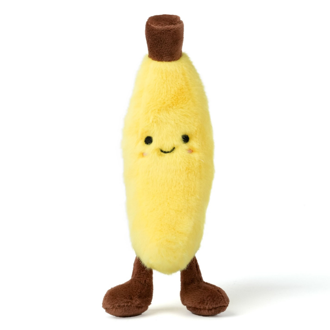 Teddykompaniet Teddy Fruits Banan 14 Cm