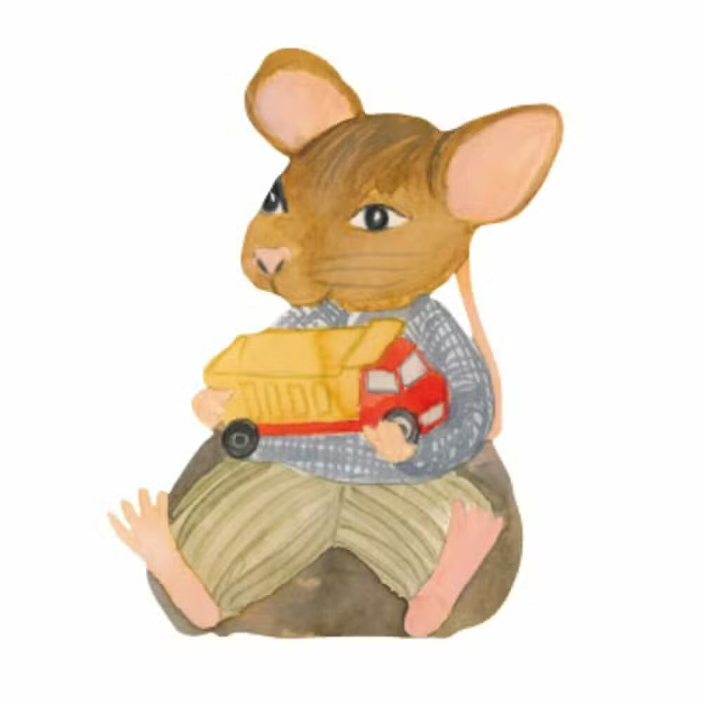 That X27 Mine Wallsticker Victor The Mouse