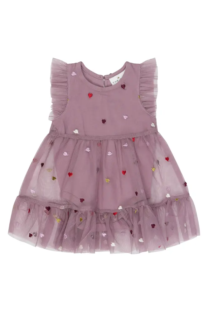 The New Siblings Vadia Mesh Bodykjole Elderberry Emb Tn 68
