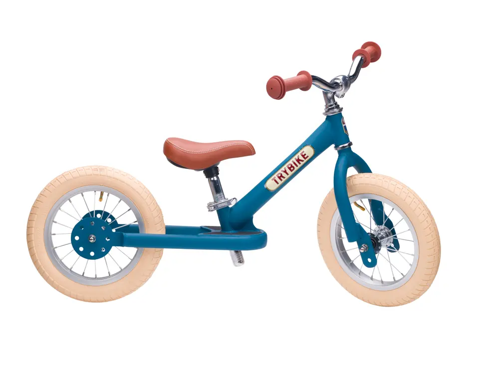 Tribike Løbecykel    Hjulet Vintage Blå