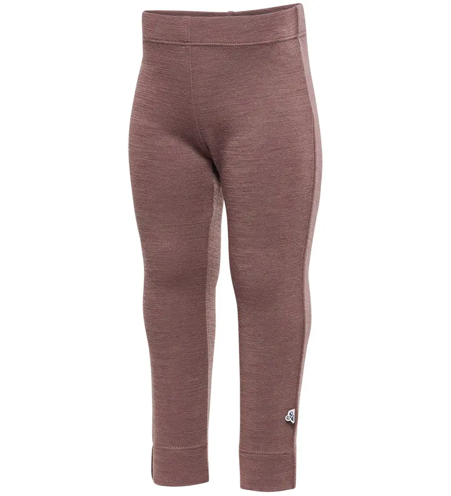 Uld Leggings Twilight Mauve 116