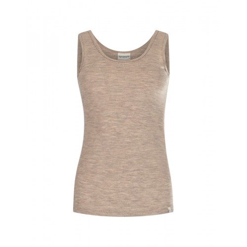 Uld Top Til Dame 100 Merino Uld Beige Melange
