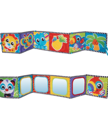 Vendbar Stofbog Med Spejl Playgro