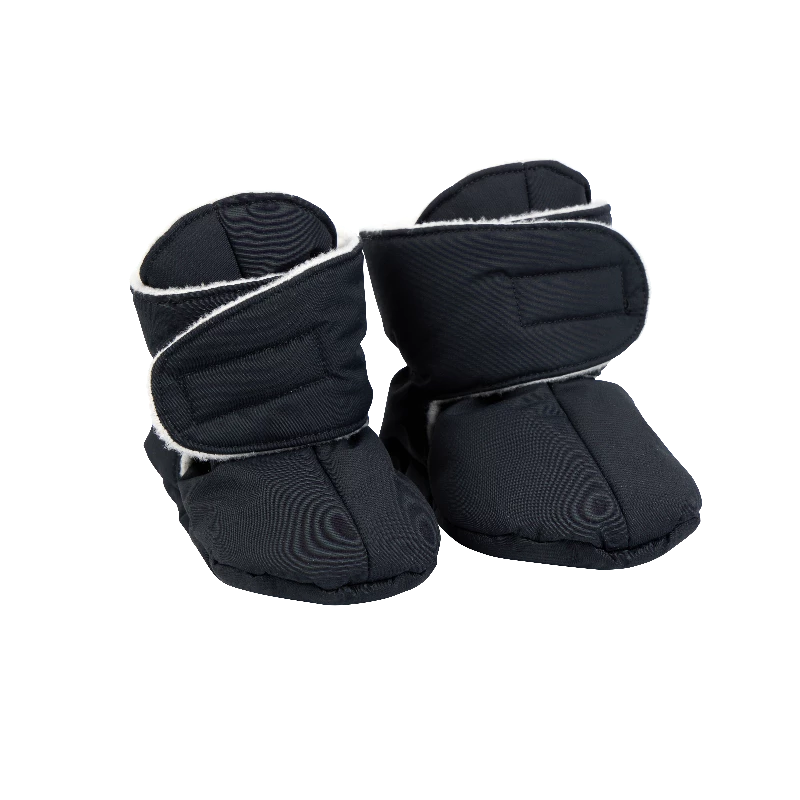 Voksi Baby Booties Black  -1y