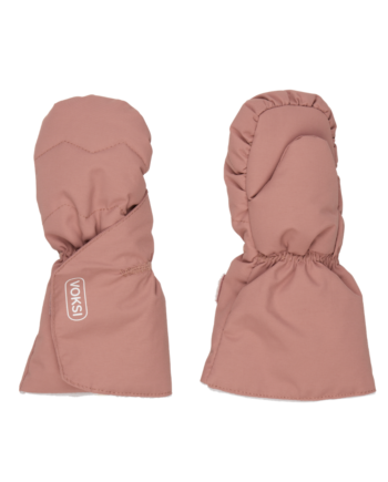 Voksi Baby Mittens Luffer Blush Pink Nyhed  -  år  Uden Tommelfinger