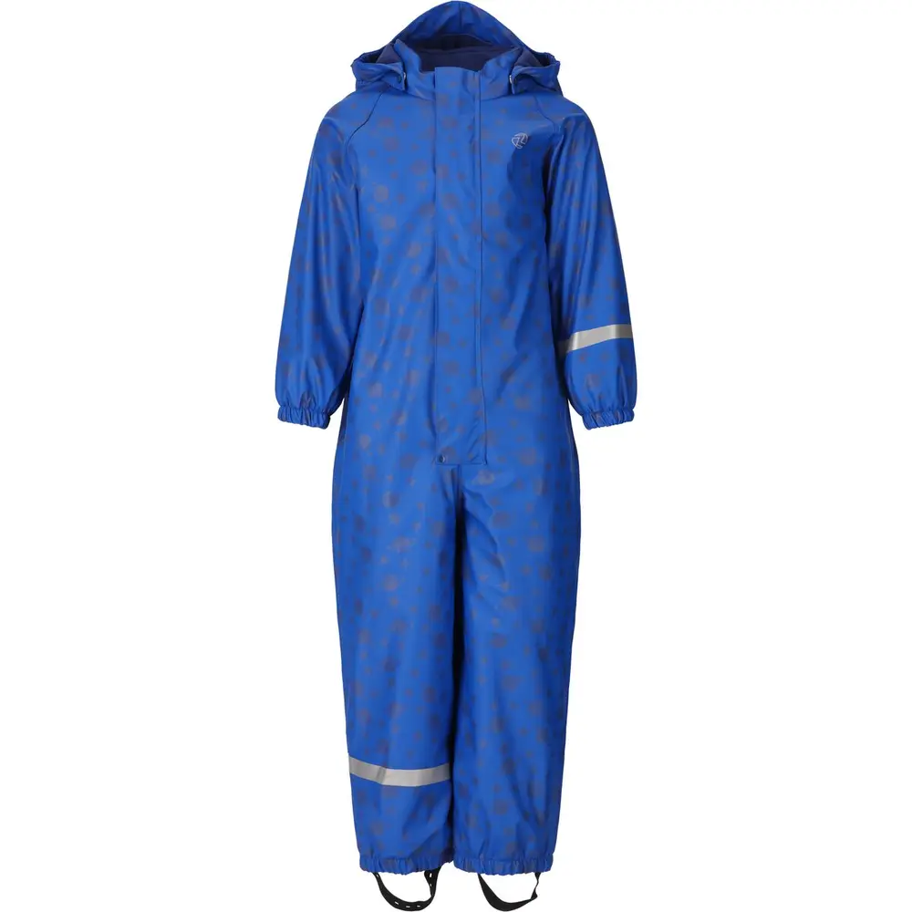 Zing Printet Pu Flyverdragt Nautical Blue 116