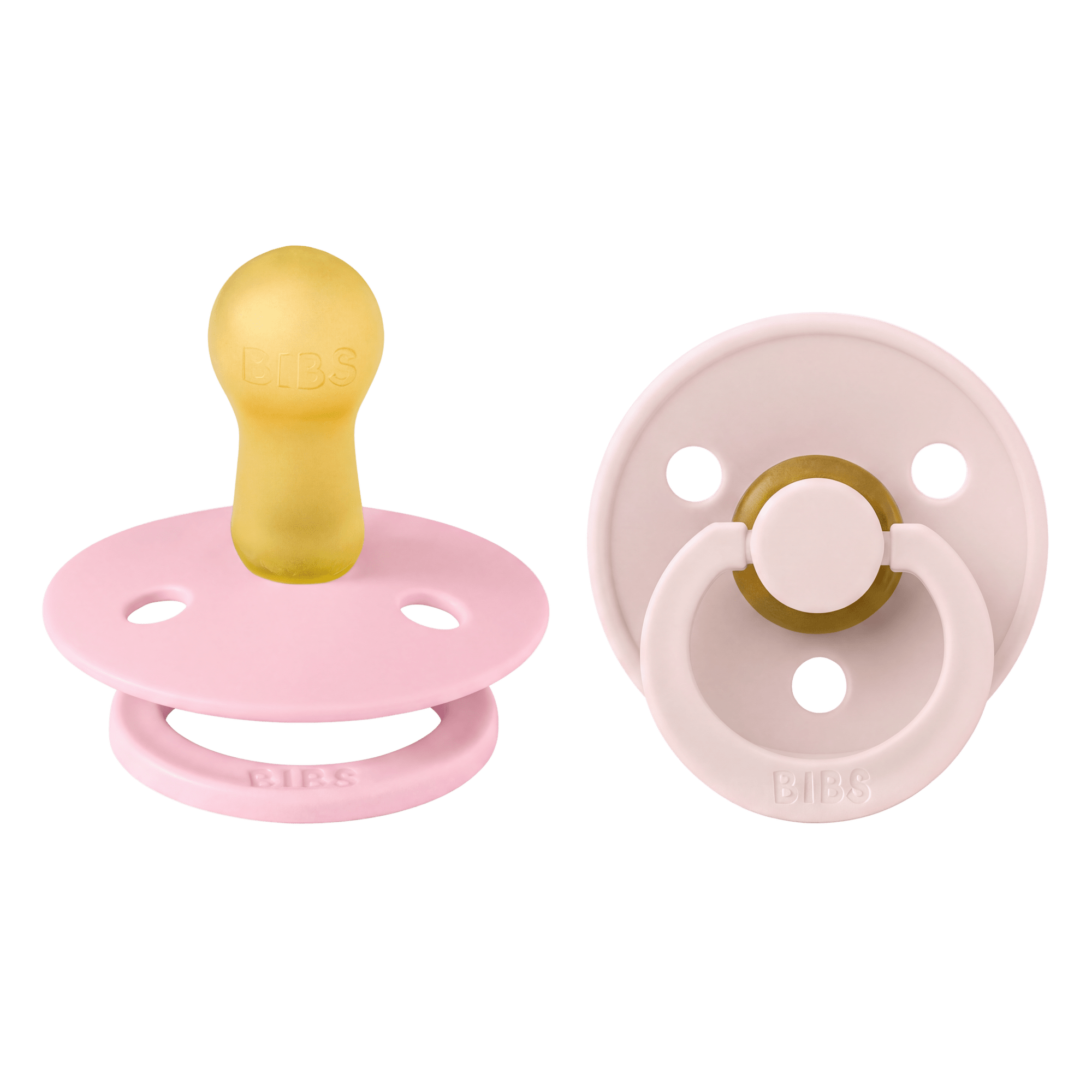 Bibs Colour Str Petal Baby Pink