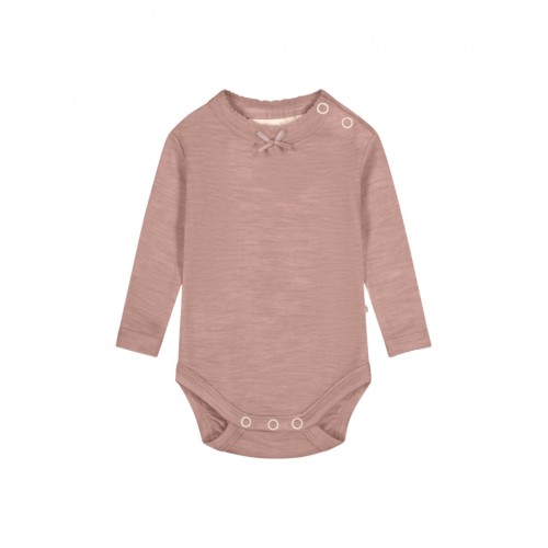 Body Med Knapper   100  Merino Uld  Oeko-texâ  56 Soft Rose