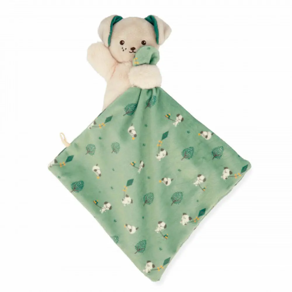 Doudou Dog Green