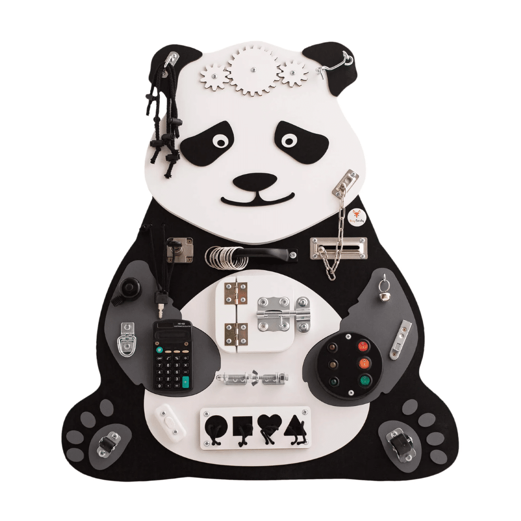 Foxy Family Aktivitetstavle Panda 71 Cm