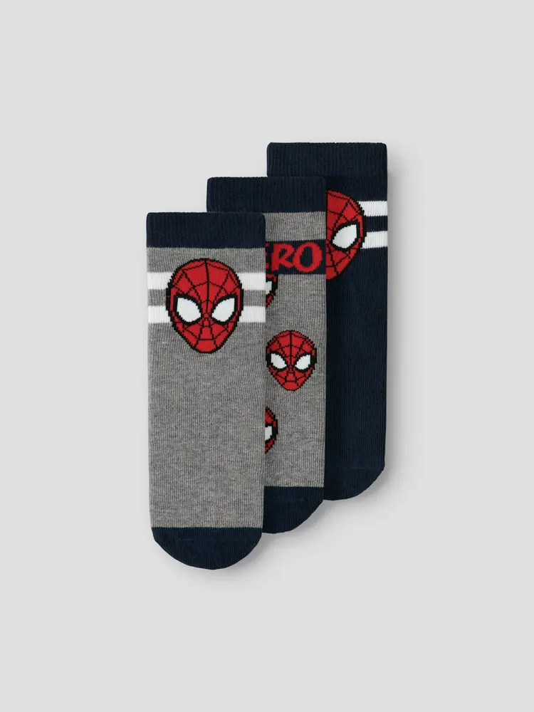 Franky Spiderman Strømper  -pak Navy Blazer 22 24