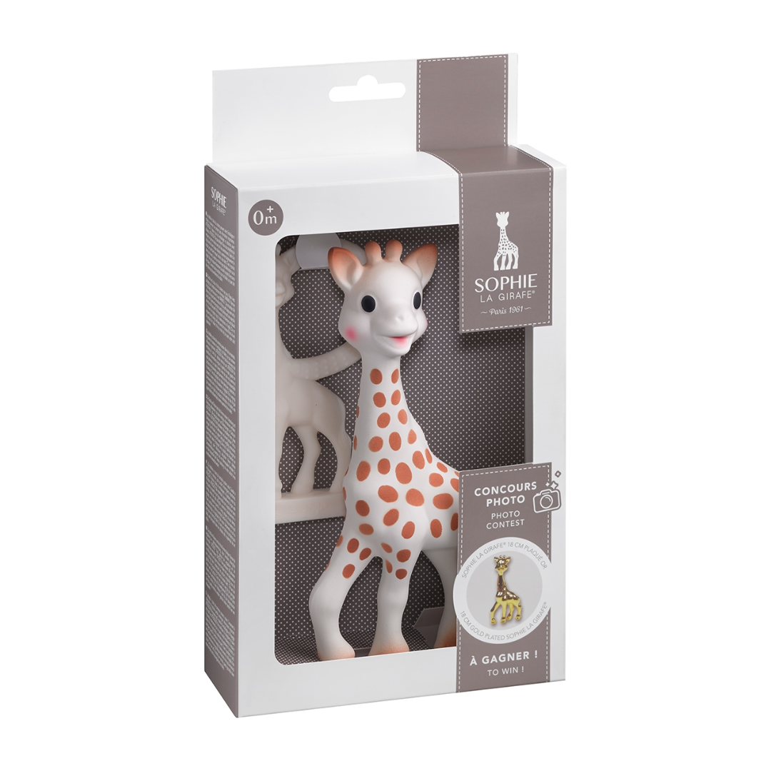 Gaveæske Sophie La Girafe 18 Cm Bidering