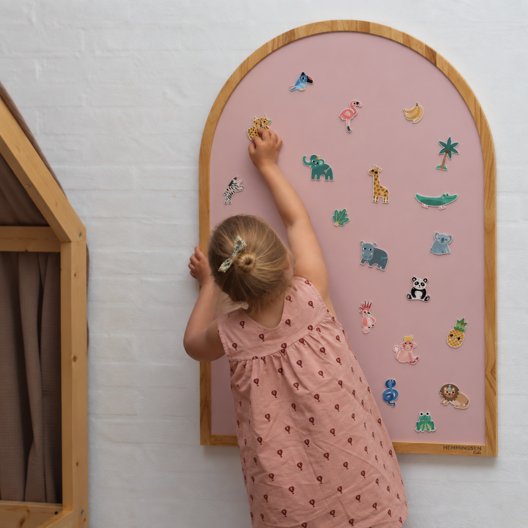 Hemmingsen Kids Magnettavle   Egetræ 100   70 Cm