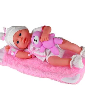 Hf New Born Girl Soft Doll 30cm