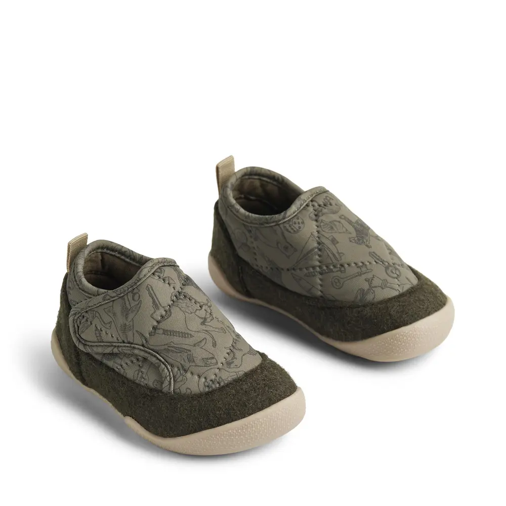 Hjemmesko Mulle Dark Green 23
