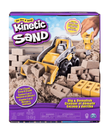 Kinetic Sand Dig And Demolish Gravko