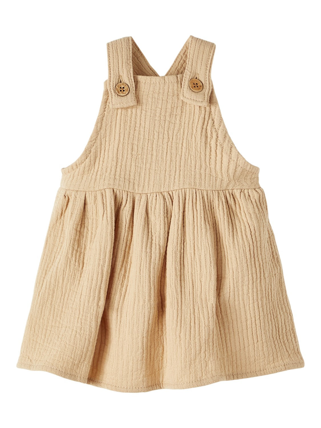 Lil Atelier Frino Loose Dress Warm Sand 56 Cm