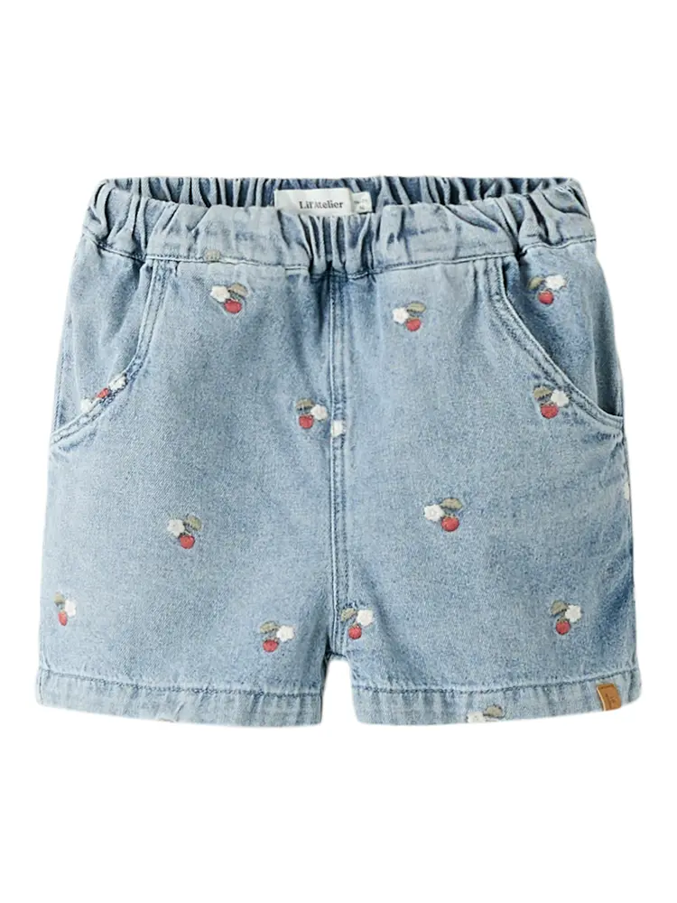 Lil  Atelier Funda Shorts Medium Blue Denim 98