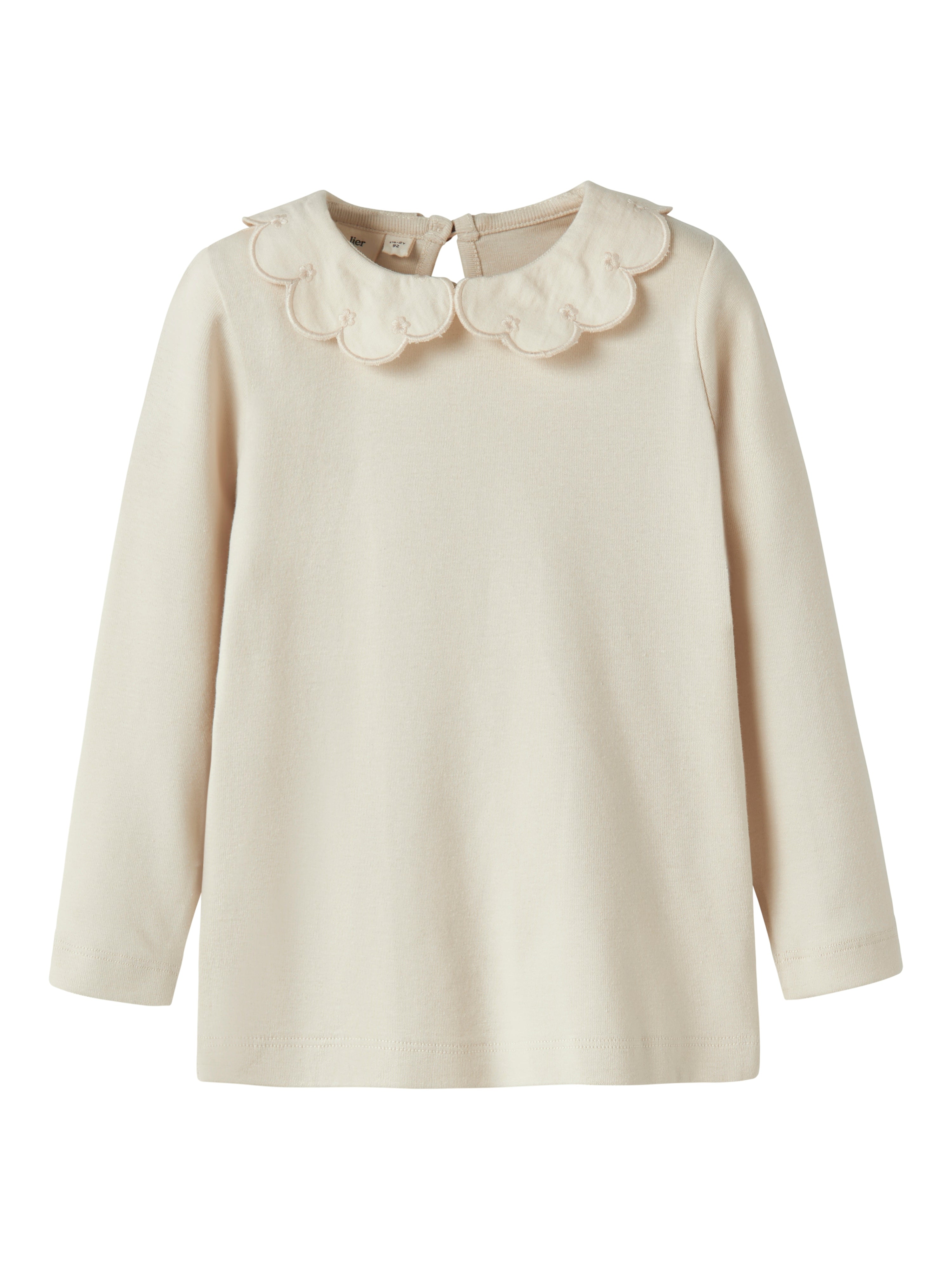 Lil Atelier Fundo Ls Slim Top Turtledove 92 Cm