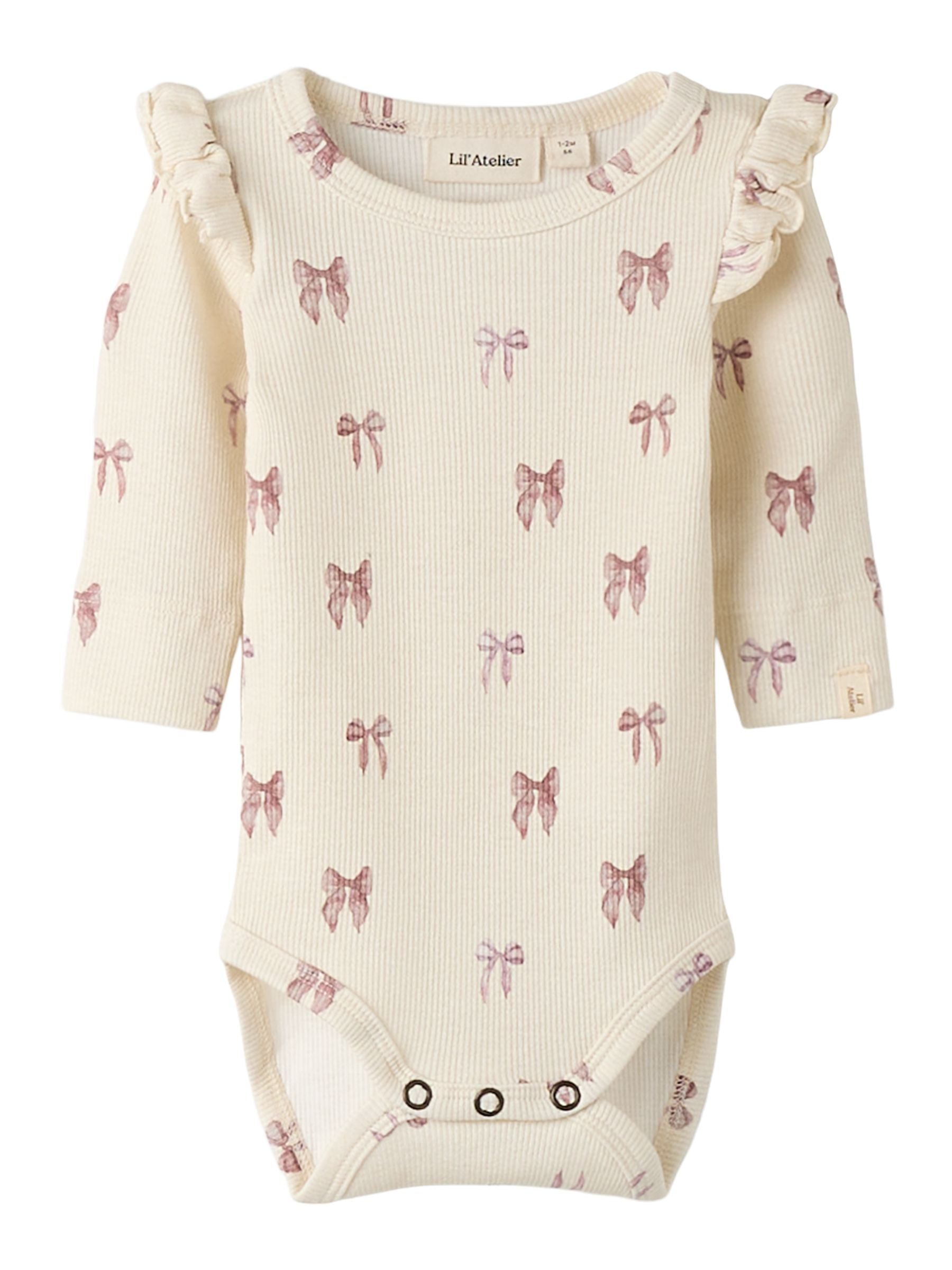 Lil Atelier Gavo Eko Slim Body Turtledove Bow 56 Cm