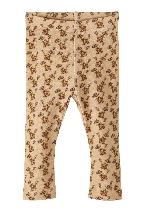 Lil Atelier Gaya Slim Leggins Baby Warm Sand 56 Cm