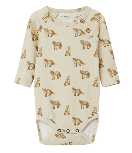 Lil Atelier Geo Slim Ls Body Fog 56 Cm