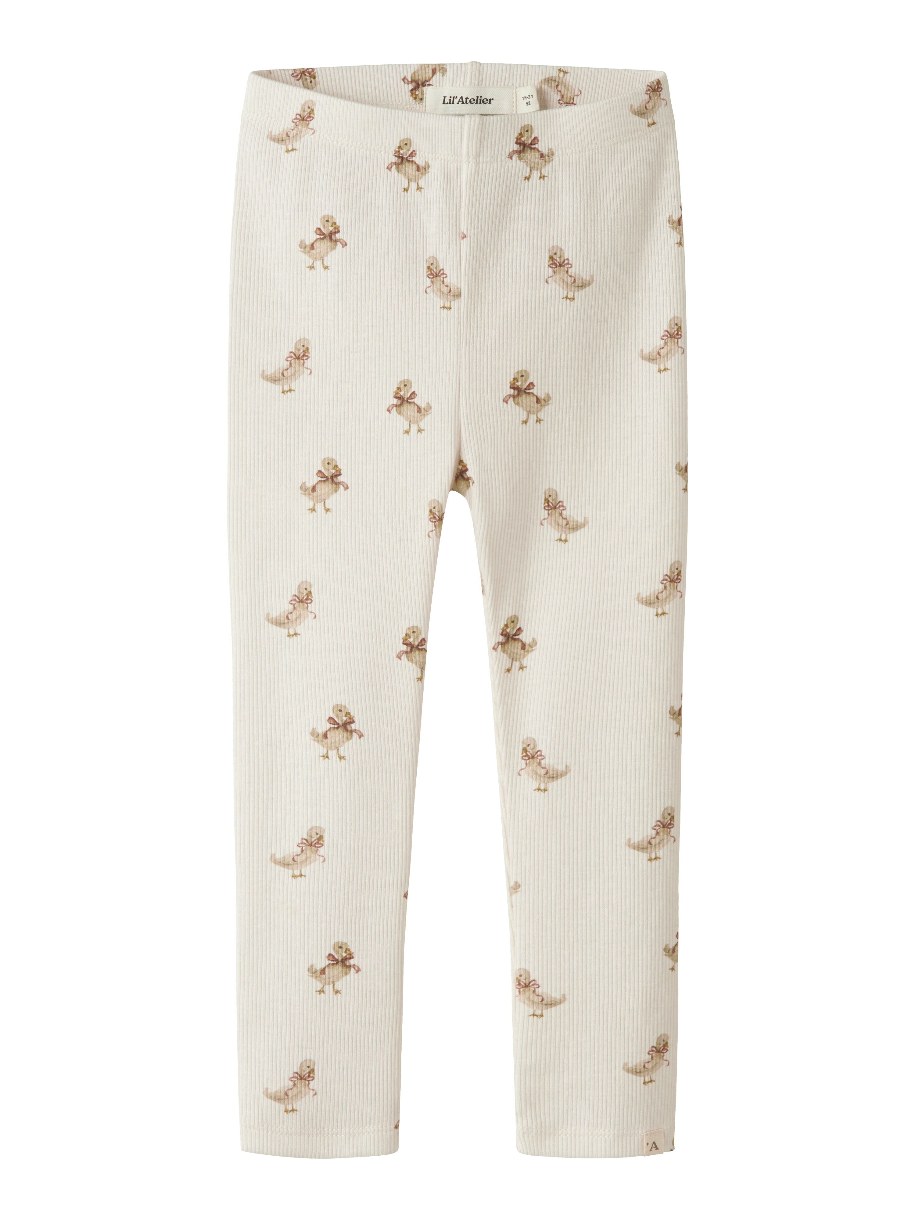 Lil Atelier Lavo Elf Leggings Almost Mauve Goose 92 Cm