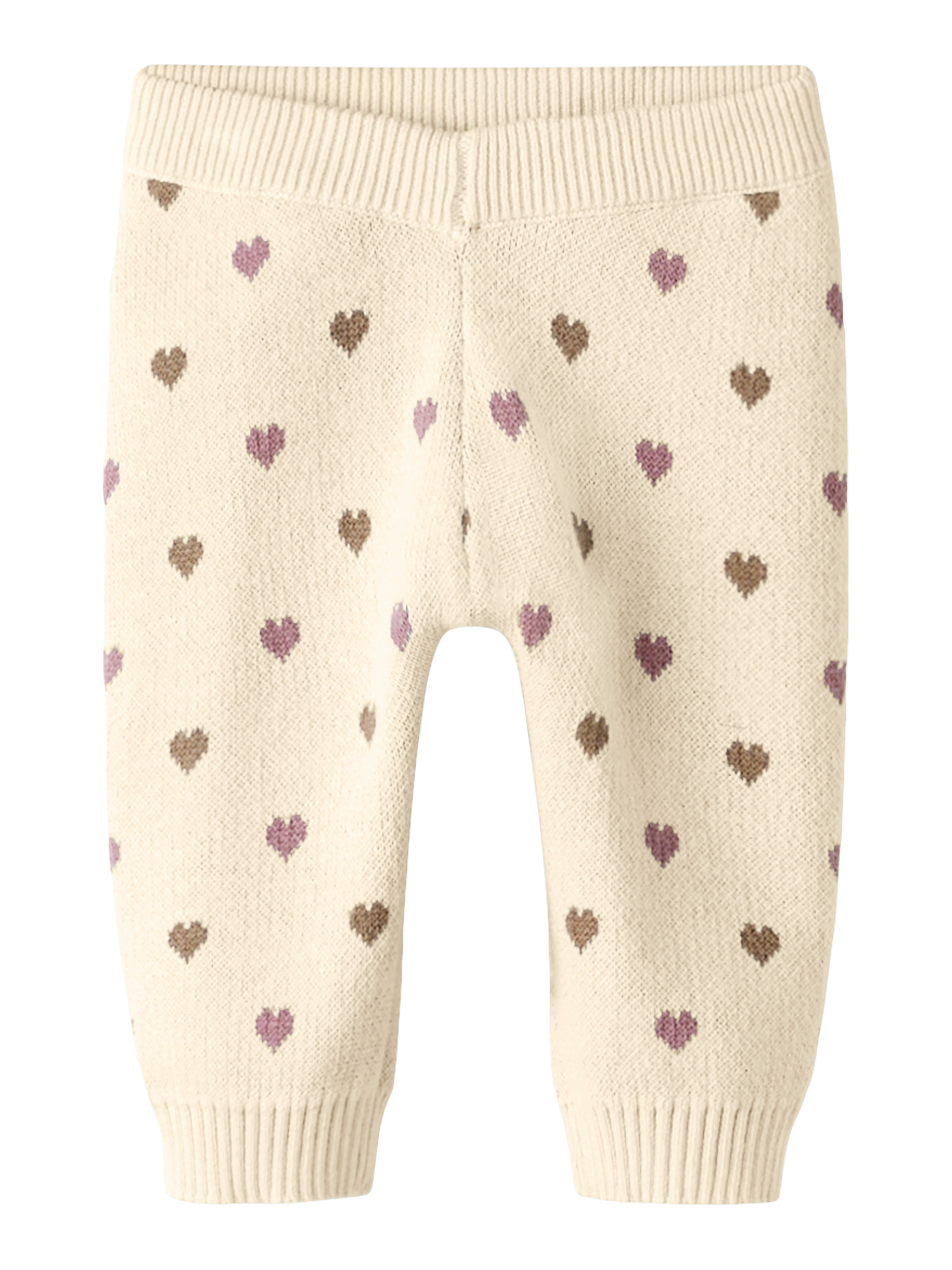 Lil Atelier Saran Knit Pants Turtledove 56 Cm