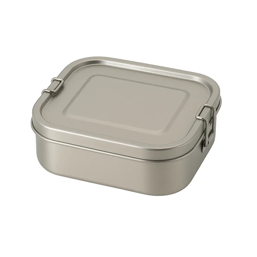 Madkasse   Rustfrit Stål 740ml Sandwich Box