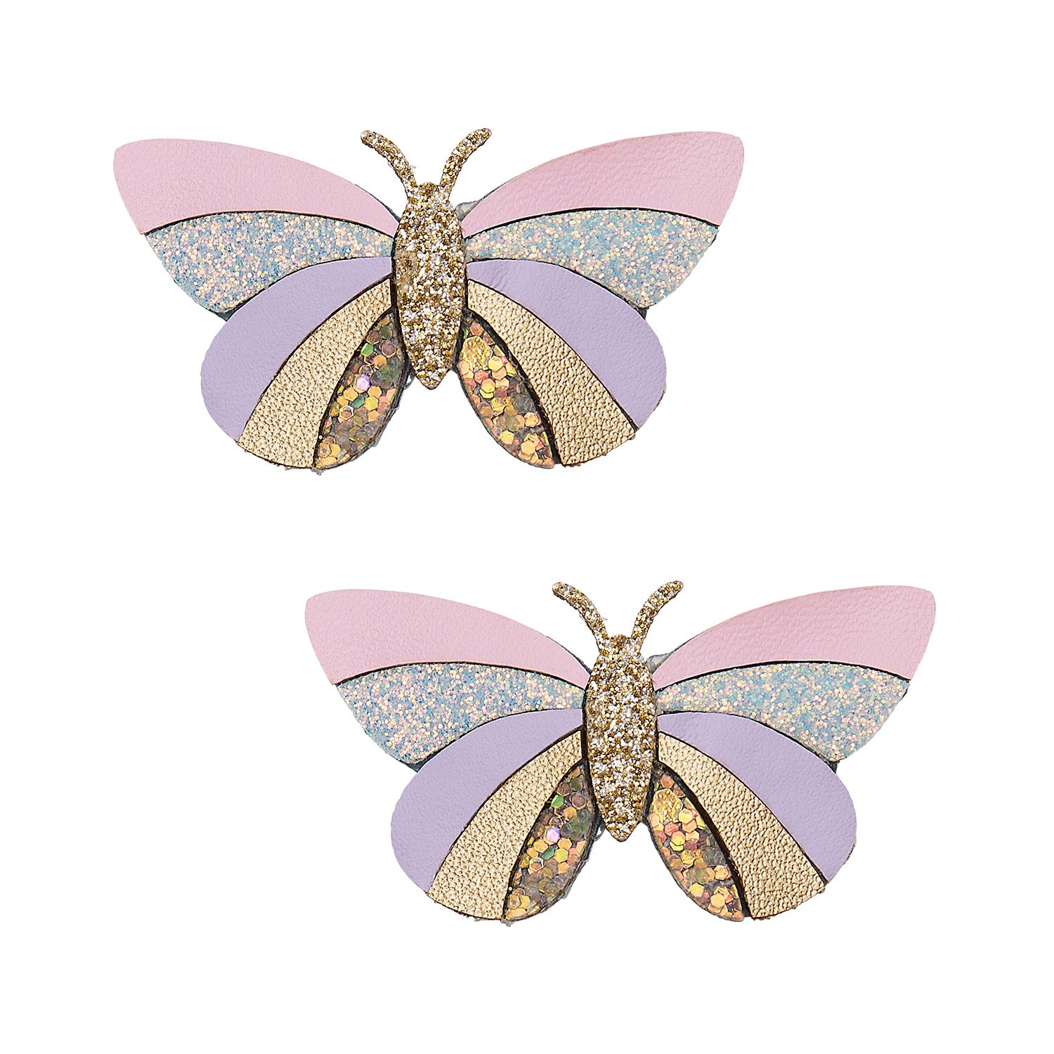 Mimi   Lula   Hårclips Striped Butterfly Bouquet