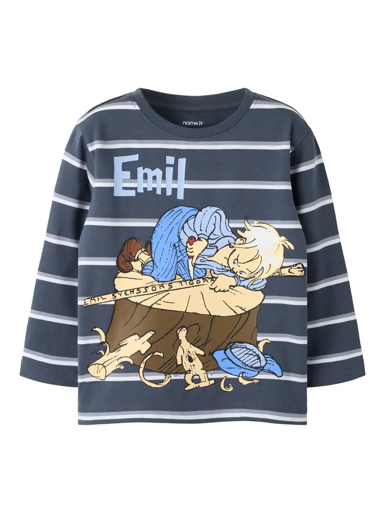 Name It Alf Emil Trøje Ombre Blue 116