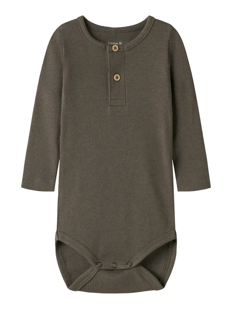 Name It Kab Langærmet Body Morel 50