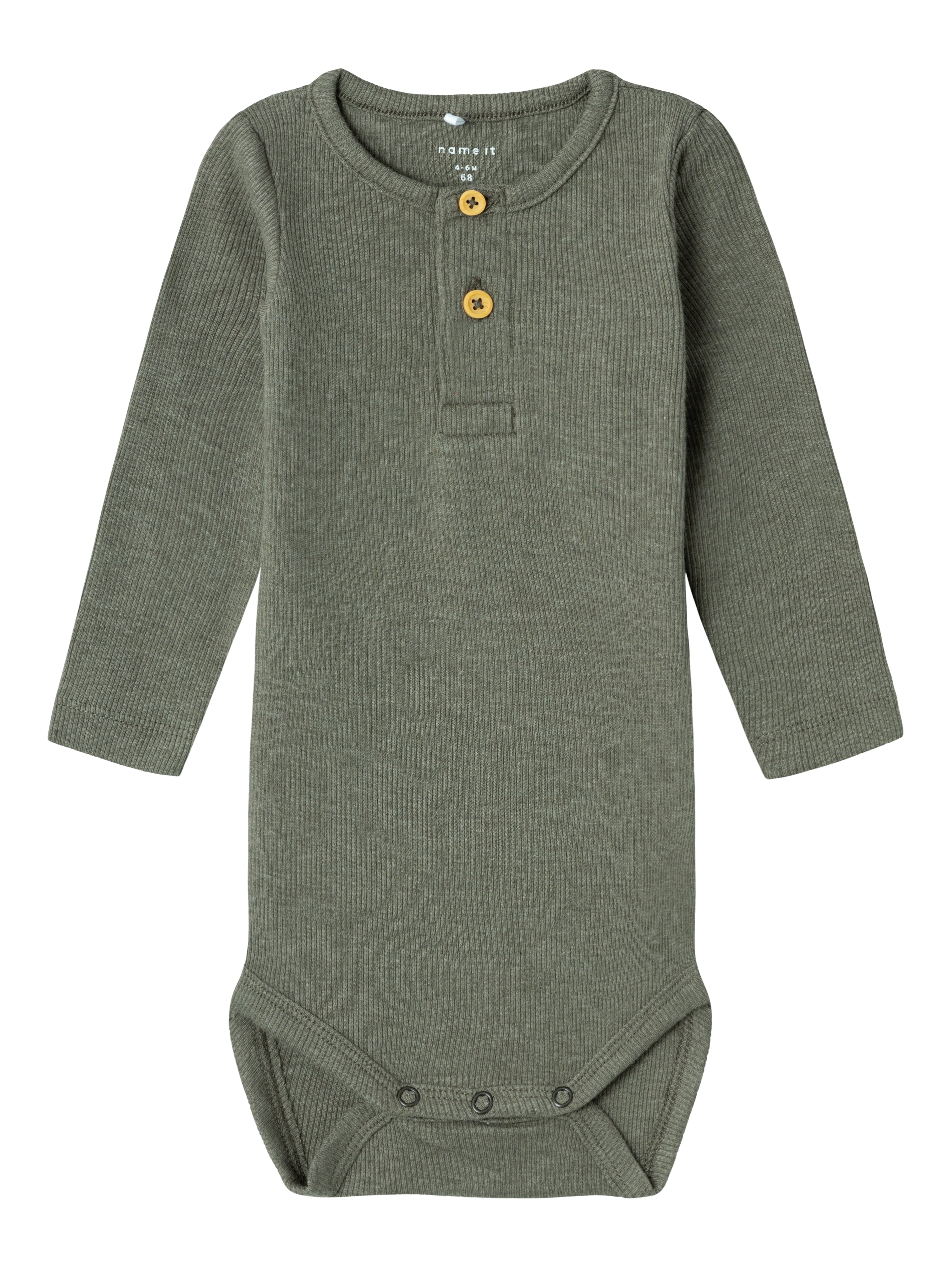 Name It Kab Ls Body Noos Dusty Olive Melange 50 Cm