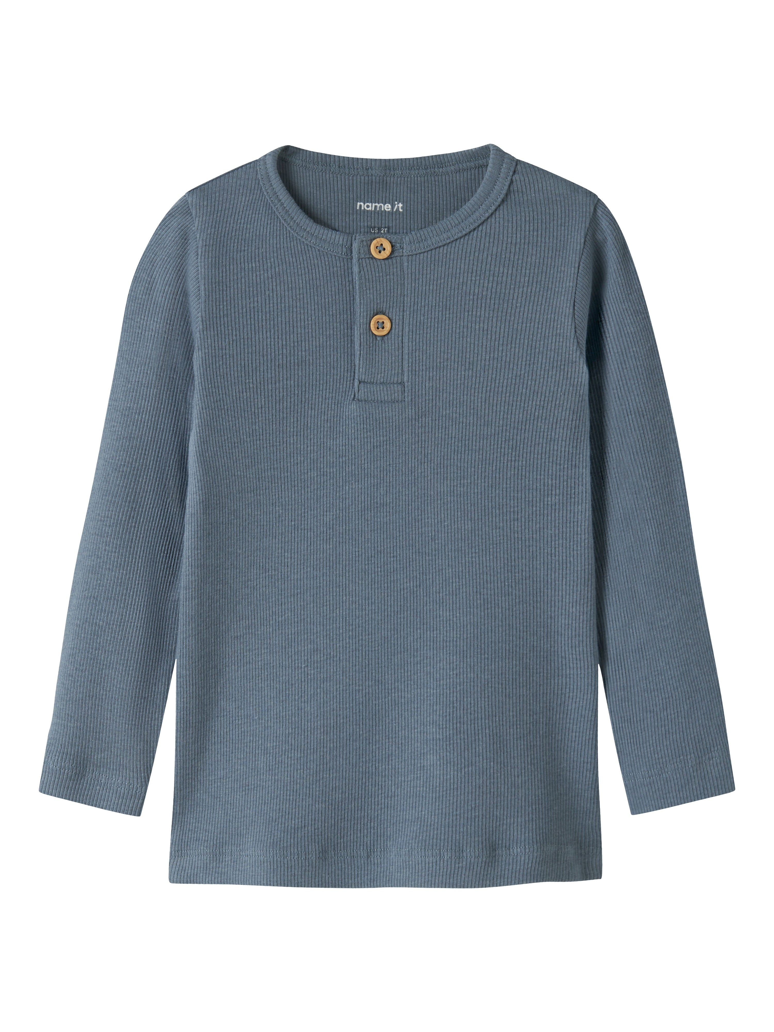 Name It Kab Ls Shirt Noos Blue Mirage 86 Cm