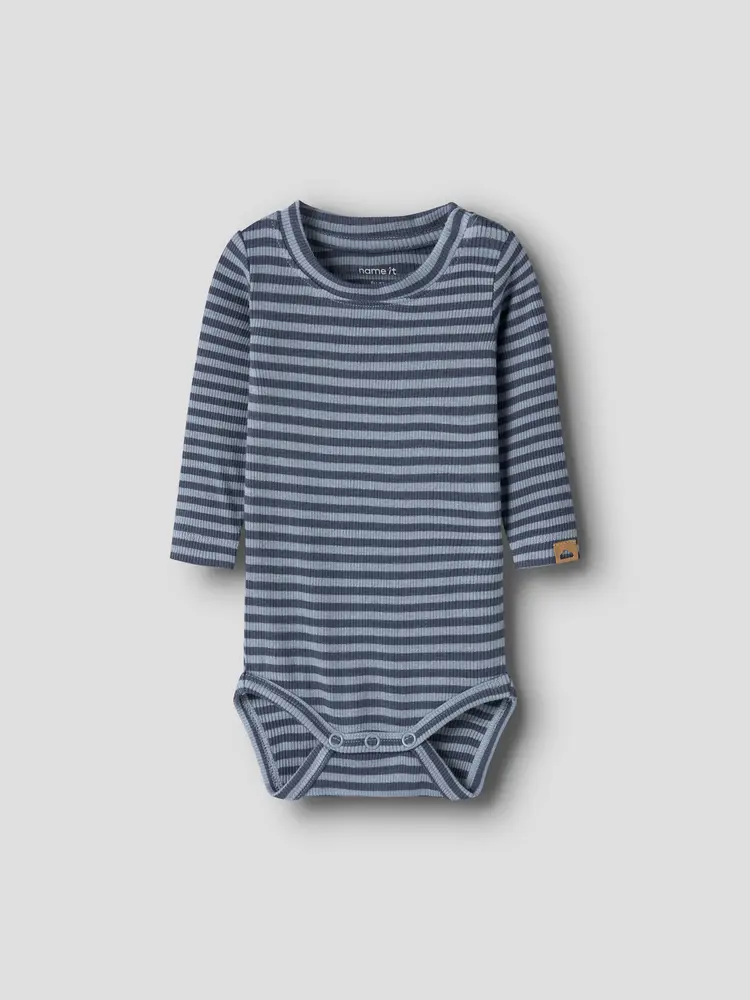 Name It Kardio Langærmet Body Ashley Blue 68