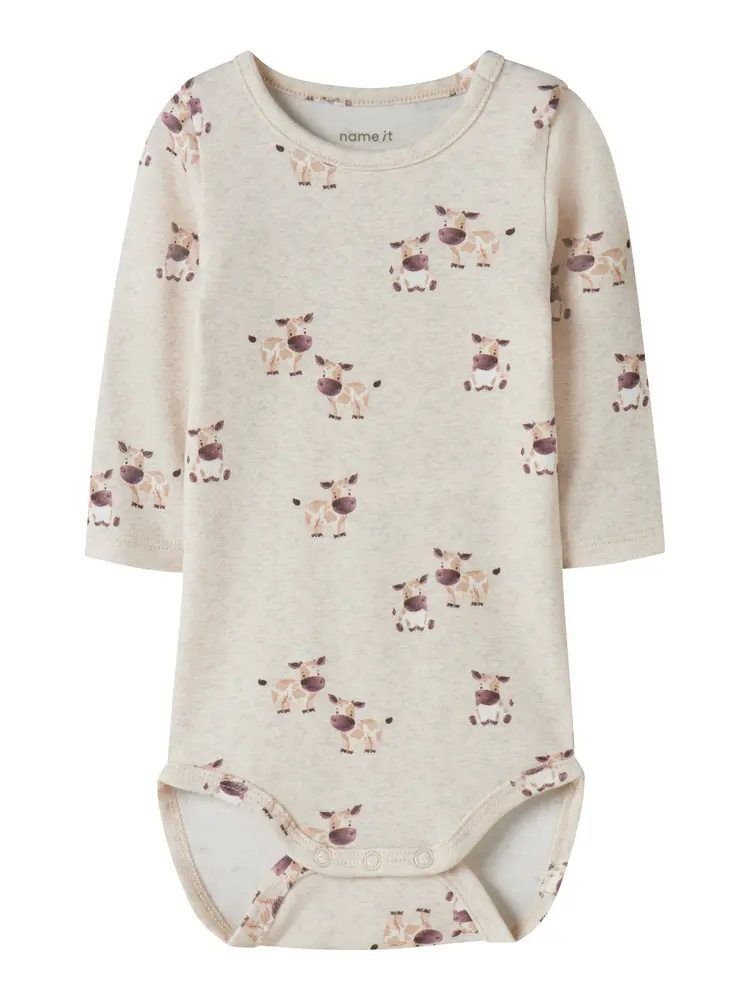 Name It Lois Langærmet Body Peyote Melange 68
