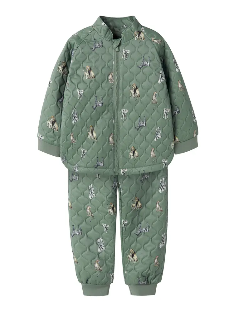 Name It Moon Quilted Sæt Laurel Wreath 116