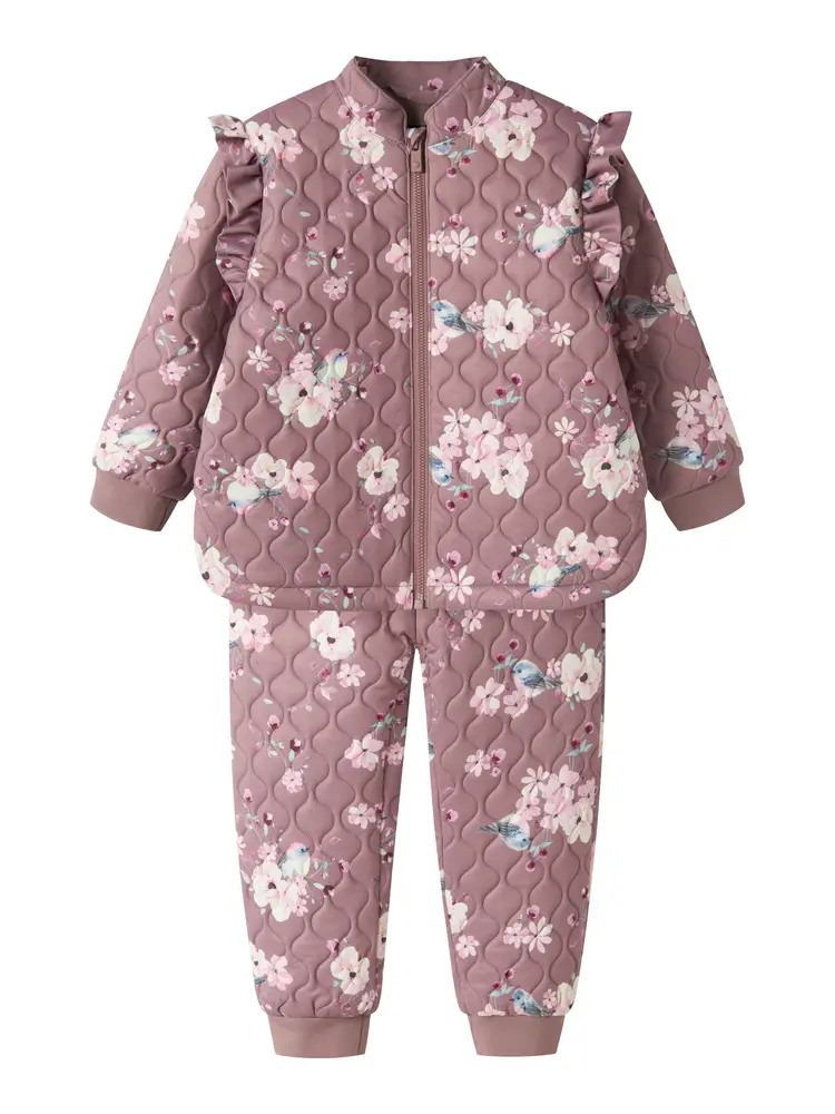 Name It Moon Quilted Sæt Wistful Mauve 86
