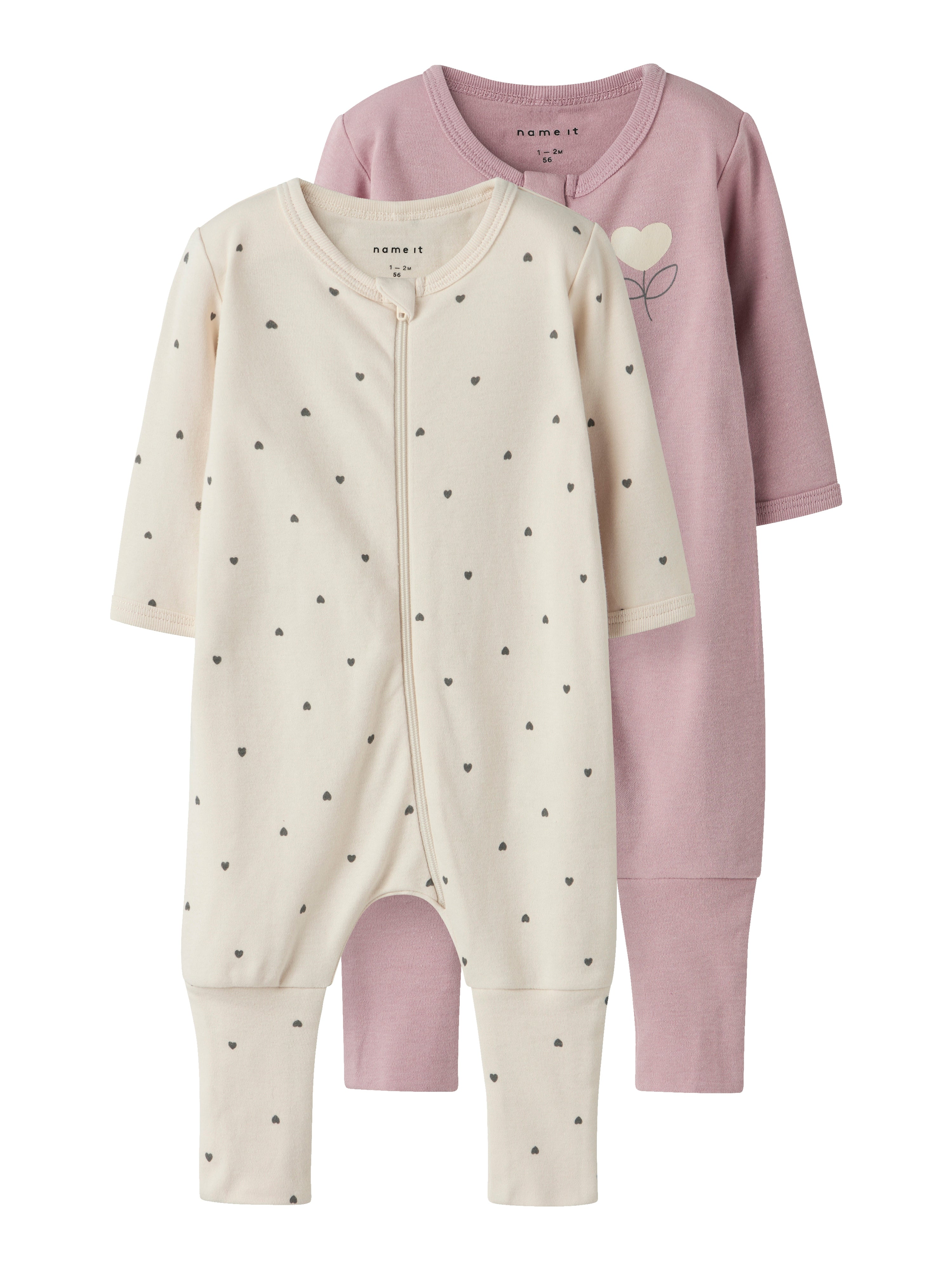 Name It Nightsuit   Pak Heart Summer Sand 50 Cm