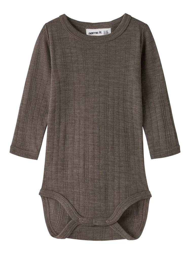 Name It Wang Uld Langærmet Body Morel 56