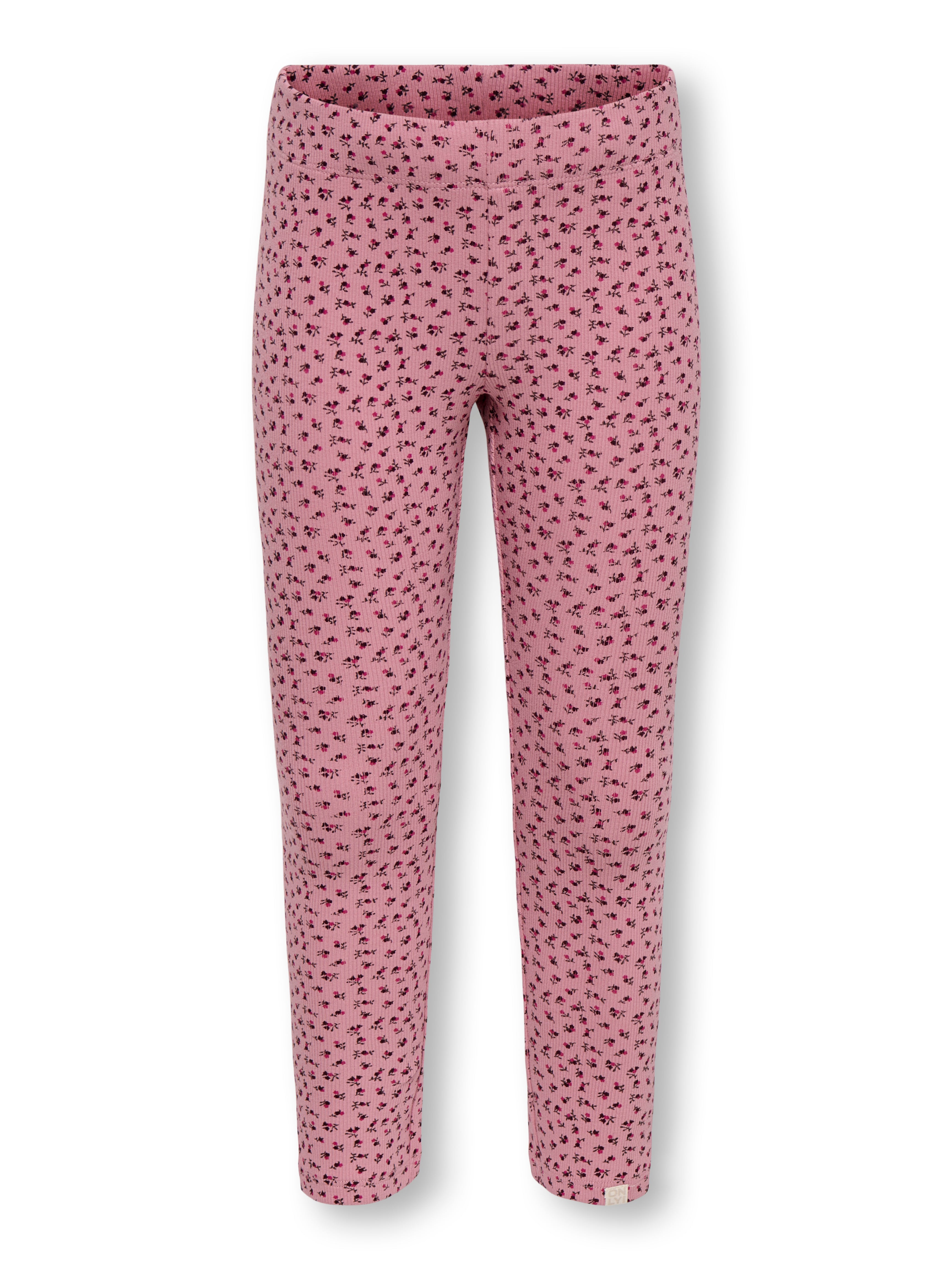 Only Mini Trinny Bsc Leggings Foxglove Aw Disty Flower 92 Cm