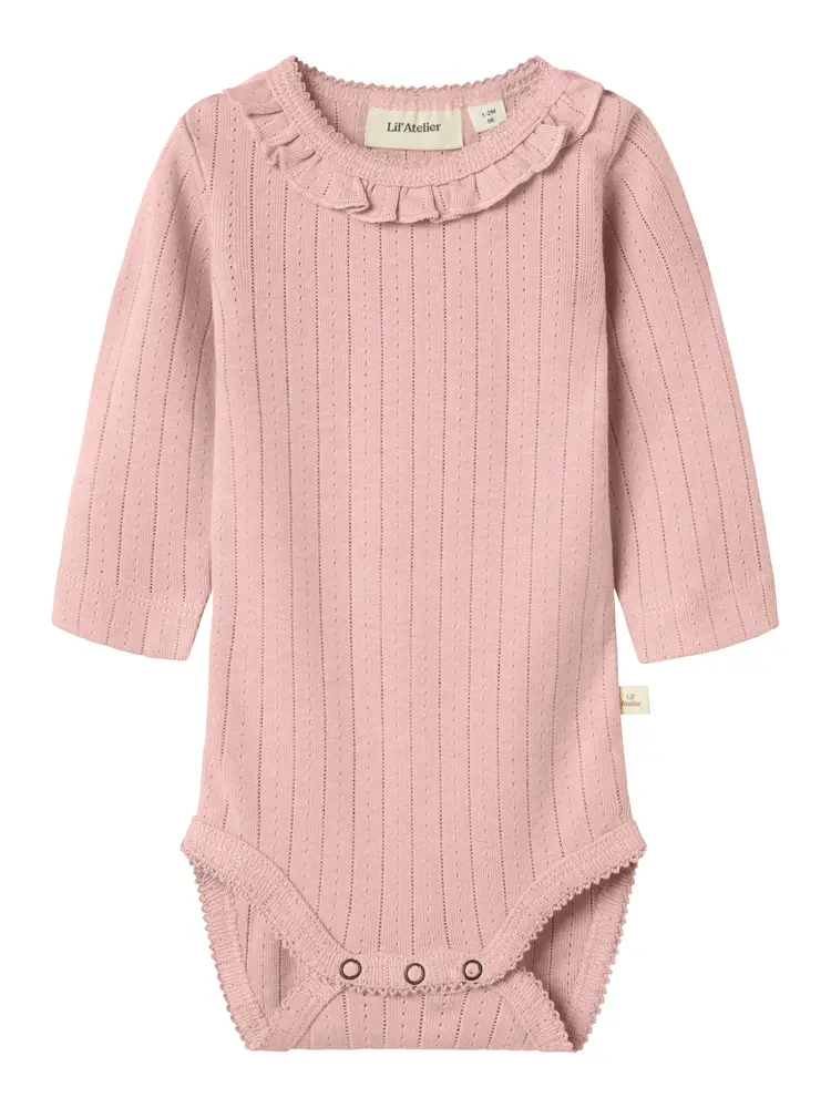 Rachel Nis Langærmet Slim Body Misty Rose 56
