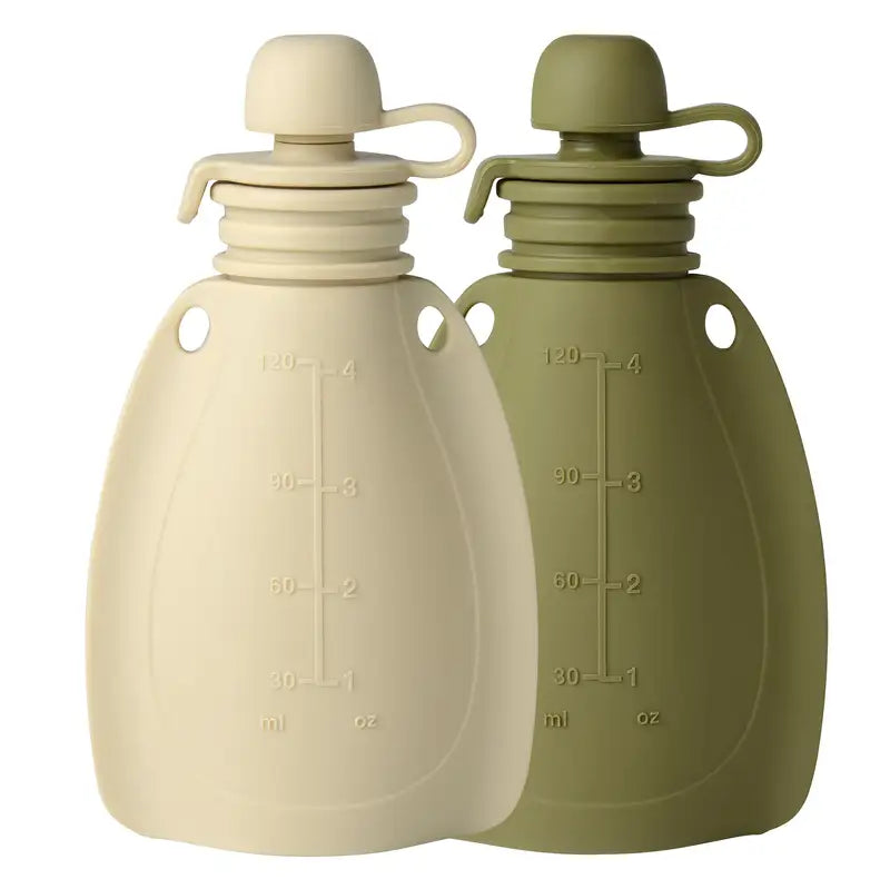 Smoothie Flaske   Pak Beige  Moss Green