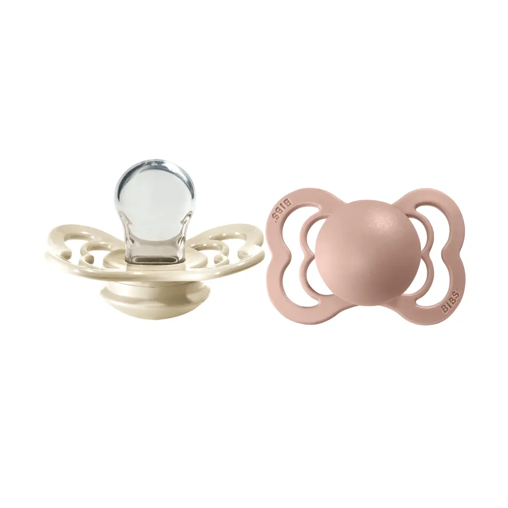 Supreme 2pk  -  Mdr  Ivory   Blush Silicone
