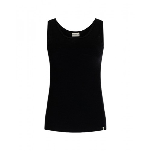 Uld Top Til Dame   100  Merino Uld Black