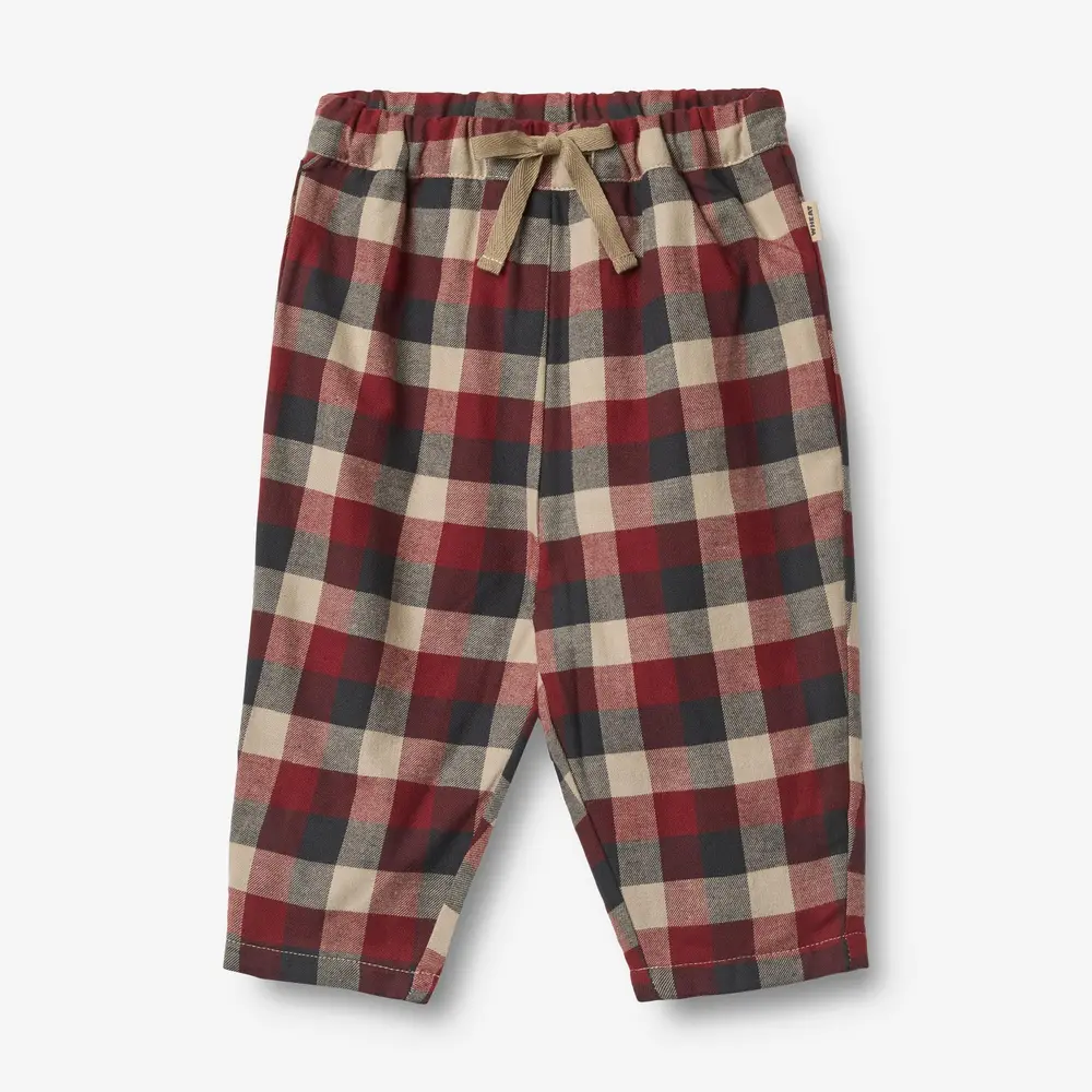 Wheat Arne Bukser Blue Holiday Check 62   Mdr