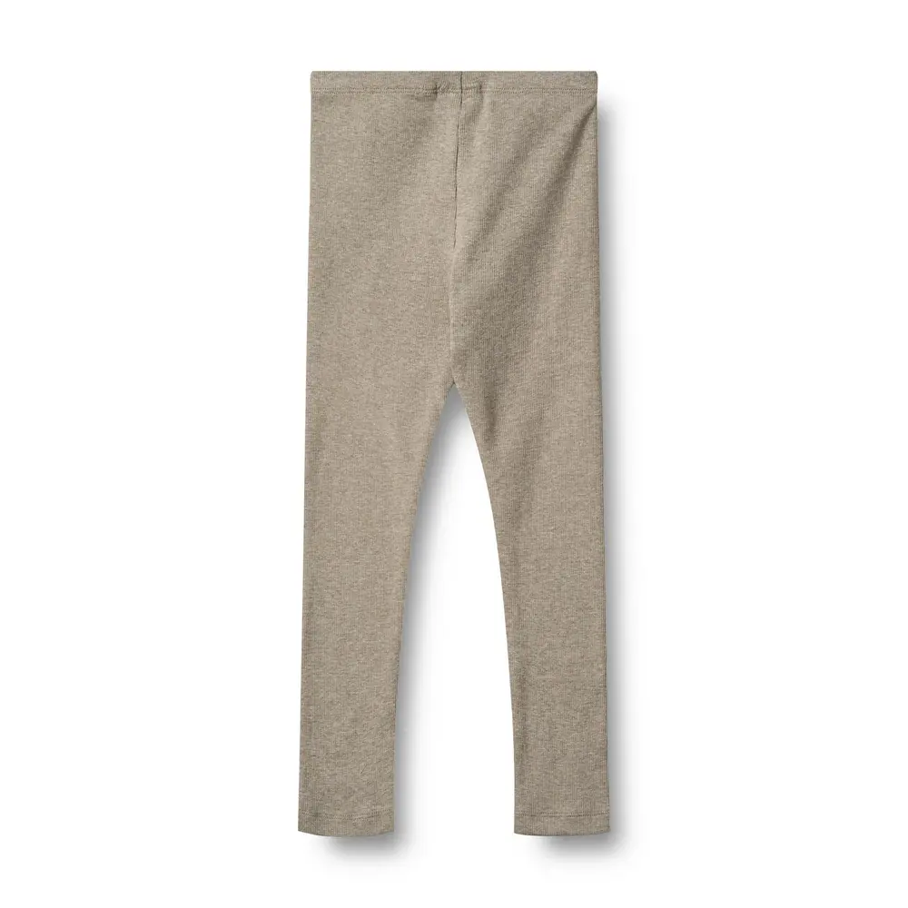 Wheat Jules Jersey Rib Leggings Gravel Melange 104